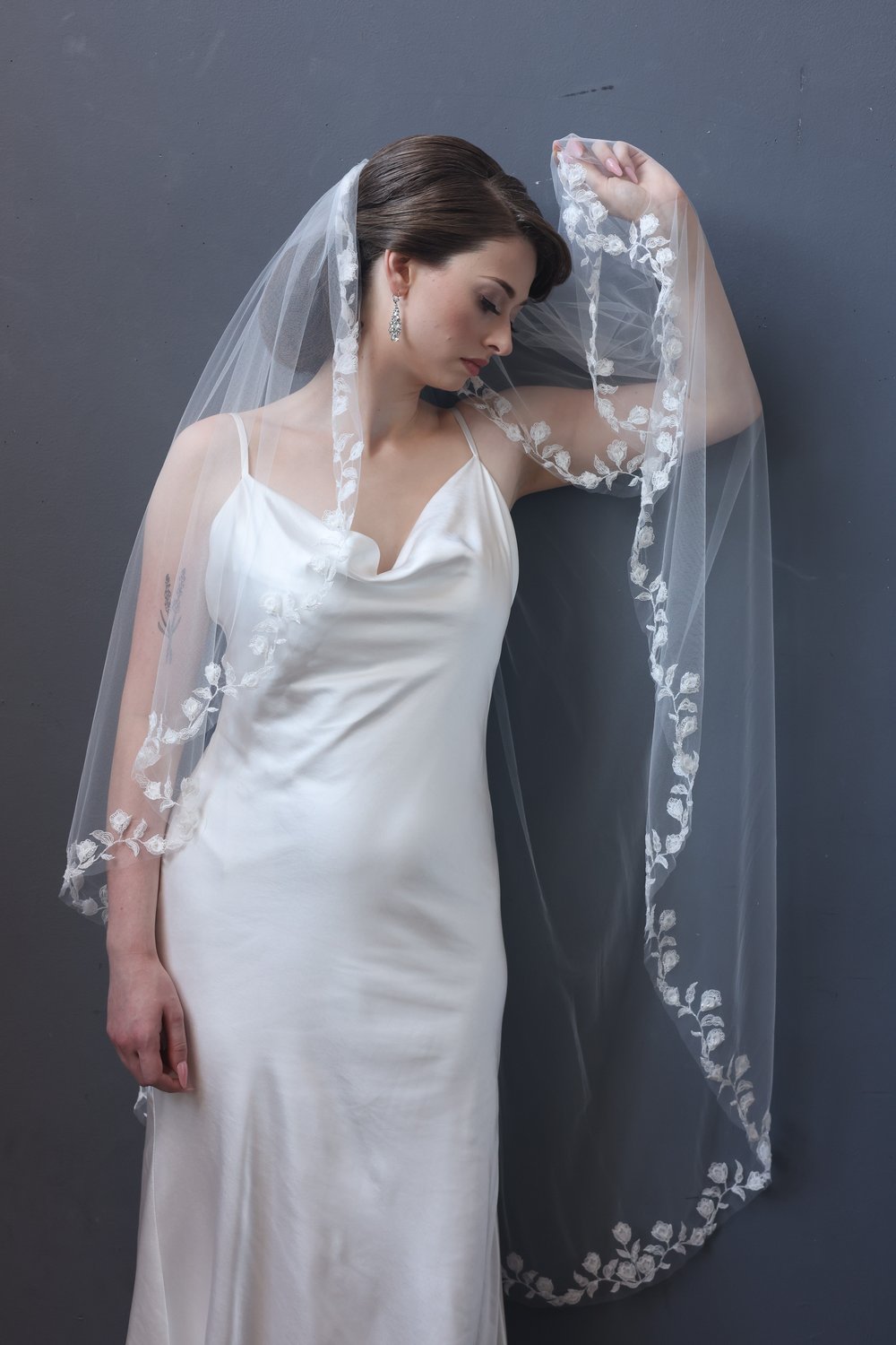 Veils — Justine M Couture Bridal Veils, Jewelry and Accessories